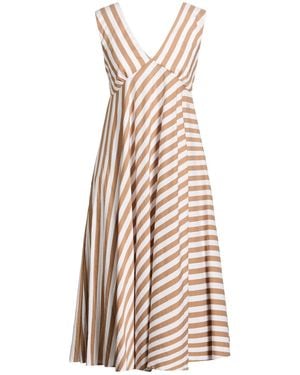 Semicouture Midi Dresses - Natural