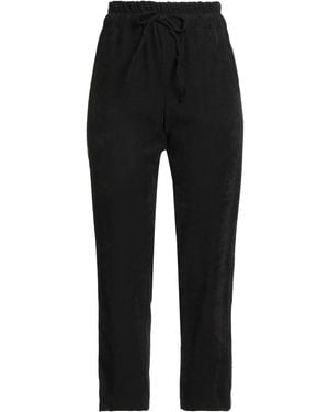 Motel Pants Polyester, Elastane - Black