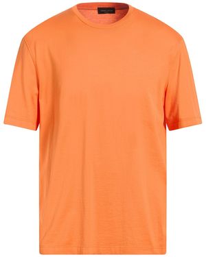 Roberto Collina T-Shirts - Orange