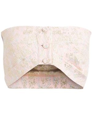 Philosophy Di Lorenzo Serafini Light Top Polyester, Polyamide - Natural