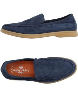 Andrea Ventura Firenze Loafers Soft Leather - Blue