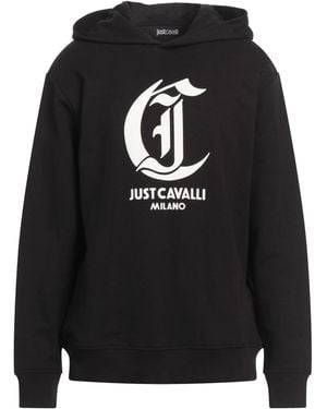 Just Cavalli Sweatshirt Cotton - Black