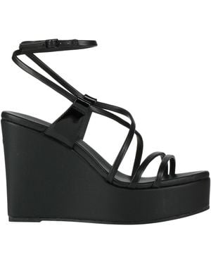 Calvin Klein Sandals Leather - Black