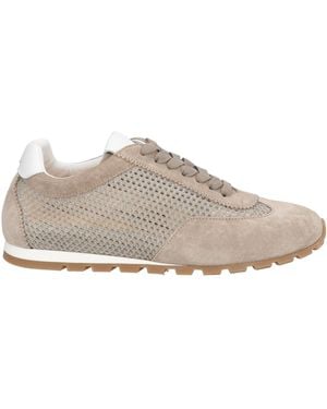Doucal's Trainers Calfskin, Cotton - Grey