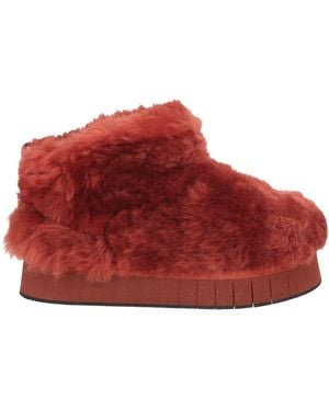 Paloma Barceló Botines De Caña Alta - Rojo