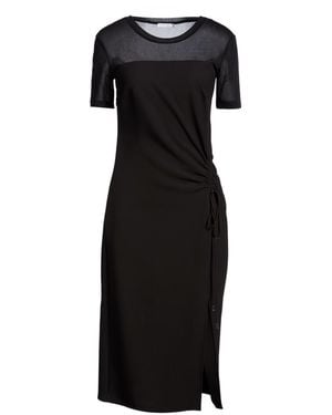 Patrizia Pepe Midi Dresses - Black
