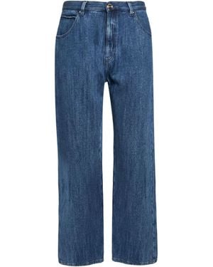 NAMACHEKO Jeans Cotton, Linen - Blue