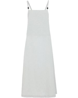 Snow Peak Midi-Kleid - Weiß