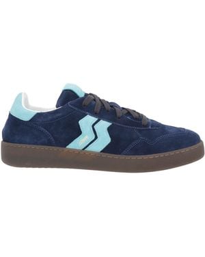 Strype Trainers Leather - Blue