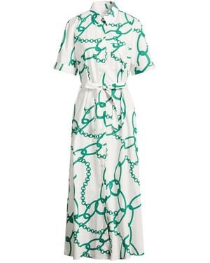 Robert Friedman Maxi Dress Cotton - Green
