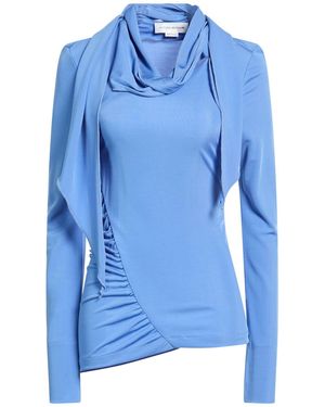 Victoria Beckham Top Polyester, Elastane - Blue
