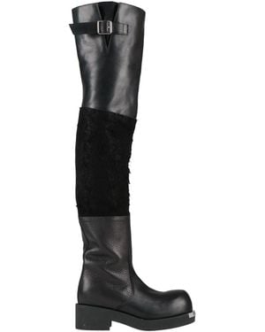 Maison Margiela Boot Leather - Black