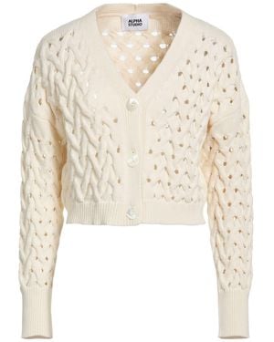 Alpha Studio Cardigans - Natural