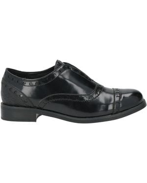Bibi Lou Lace-Up Shoes Textile Fibers - Black
