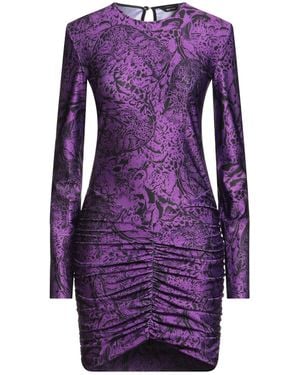 Just Cavalli Mini Dresses - Purple