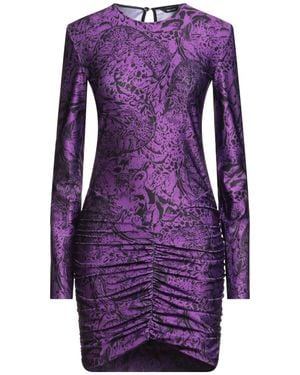 Just Cavalli Mini Dresses - Purple