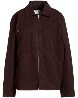 Maison Margiela Chocolate Jacket Cotton - Brown