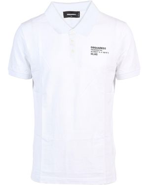 DSquared² Polo Shirts - White