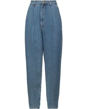 Alysi Denim Pants - Blue