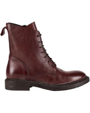 Moma Ankle Boots Leather - Brown