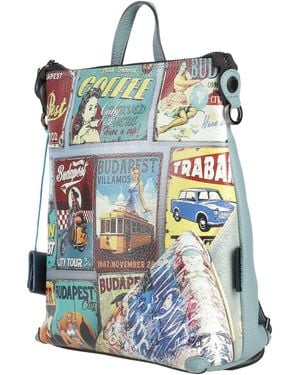 Gabs Slate Backpack Calfskin - Blue
