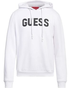 Guess Sweatshirt Cotton, Polyester - White