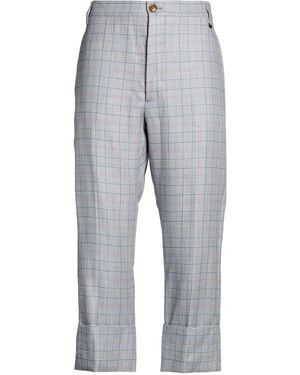 Vivienne Westwood Trousers Wool, Linen - Grey