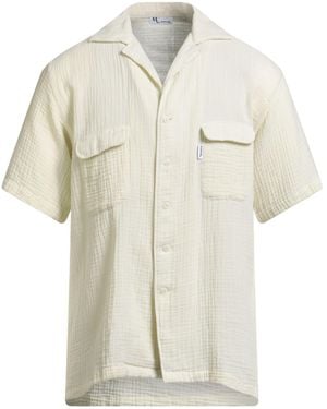 Doppiaa Pastel Shirt Cotton - White