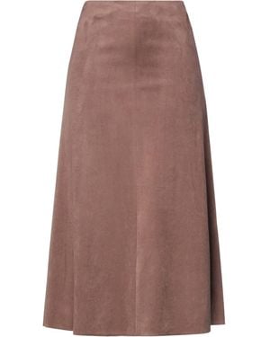 Seductive Gonna Midi - Marrone