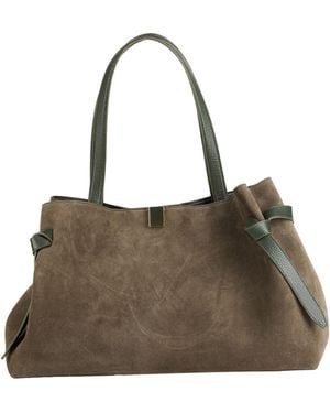 Yuzefi Shoulder Bag Leather - Brown