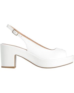 Gianmarco Sorelli Sandals Leather - White