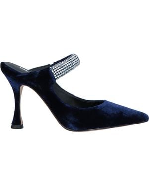 Lola Cruz Mules & Clogs - Blue
