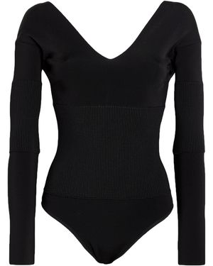 Ferragamo Bodysuit Viscose, Polyamide, Polyurethane - Black