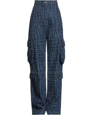 MSGM Jeans Cotton - Blue