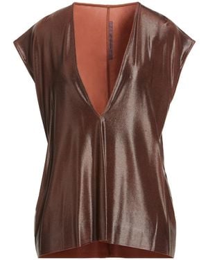 Rick Owens Top Viscose, Elastane - Brown