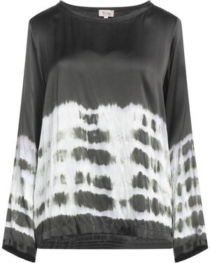 HER SHIRT HER DRESS Top - Black