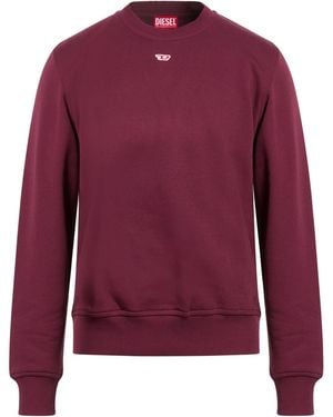DIESEL Sweatshirts - Red