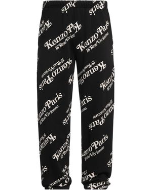 KENZO Trousers Cotton - Black