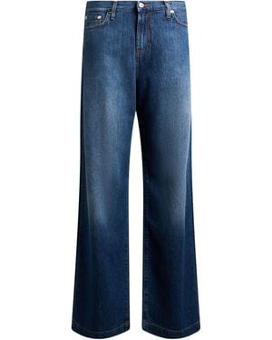 Roy Rogers Jeans Cotton, Lyocell, Linen - Blue