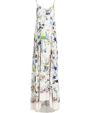 Semicouture Maxi Dress - White