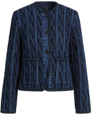 Rag & Bone Denim Outerwear - Blue