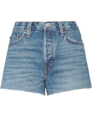 RE/DONE Denim Shorts - Blue