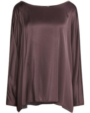 Manila Grace Top Viscose, Elastane - Brown