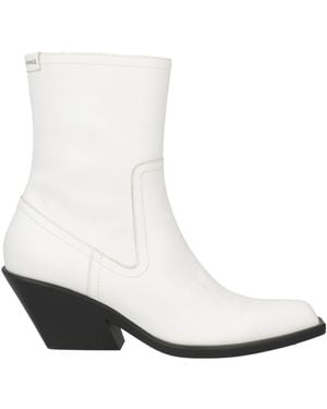 ARMANI EXCHANGE Ankle Boots - White