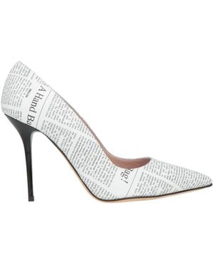 John Galliano Court Shoes Leather - White