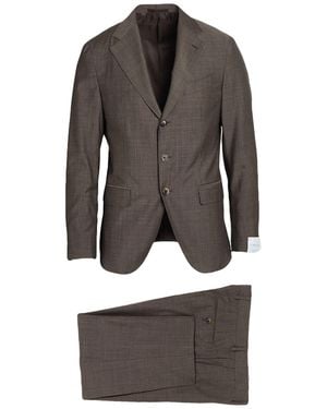 Caruso Suit Super 130S Wool - Gray