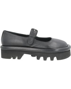 JW Anderson Pumps Soft Leather, Textile Fibers - Gray