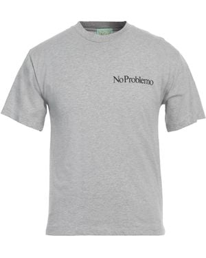Aries T-Shirt Cotton - Grey