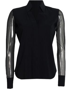 La Petite Robe Di Chiara Boni Shirt Polyamide, Elastane - Black