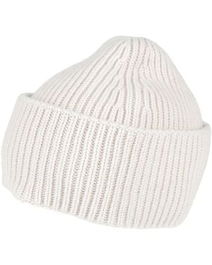 Fabiana Filippi Light Hat Virgin Wool, Silk, Cashmere - White